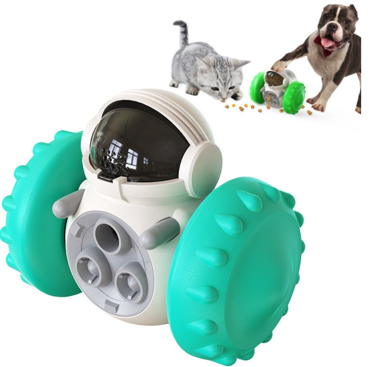 Cat And Dog Toys Slow Food Interactive Balance Car Multifunctional Fun ...